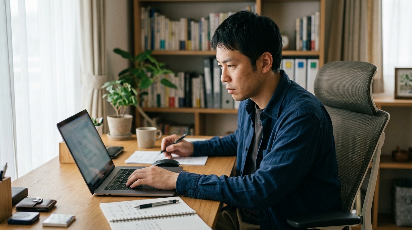 自社サイトで検証を行っている様子